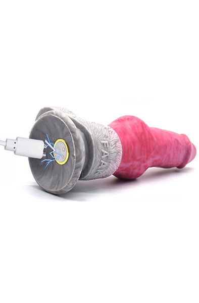 Vibrierender Dildo Monster Viby Greedy 22 cm - Monster-Dildo 2