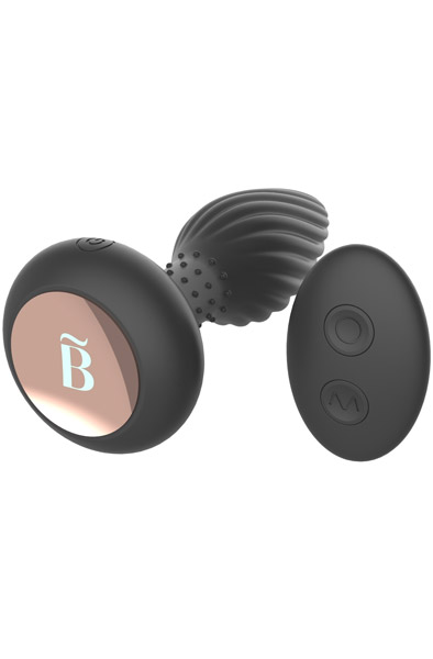 Vibrierender & Rimming Butt Plug Nr. 2 - Vibrierender Analplug 3