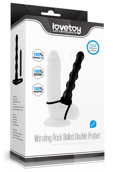 Vibrierender Rock Doppelter Vibrations-Prober mit Kugeln - Doppel-Penetrator 1