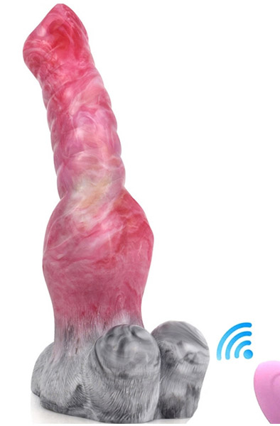 Viby Monster Dildo Mamthy 26 cm mit Vibration - Monster-Dildo 1
