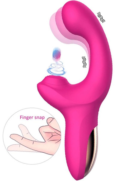 Volse Dreifachfunktion-Vibrator mit Finger- & Pulsationstippen - G-Punkt-Vibrator 1