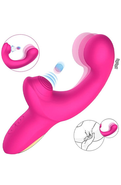 Volse Dreifachfunktion-Vibrator mit Finger- & Pulsationstippen - G-Punkt-Vibrator 4