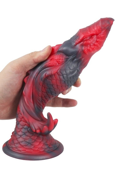 Warcraft Alien Silikondildo 26,5 cm - Drachen-Dildo 3