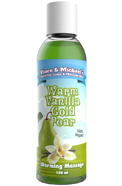 Warme Vanille Gold Birne Wärmendes Massageöl 150ml - Massageöl 1