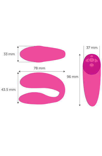 We-Vibe Chorus Lila - Paarvibrator 3