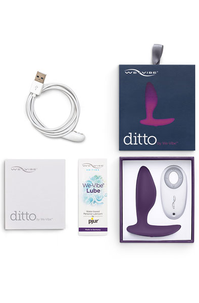 We-Vibe Ditto Lila - Ferngesteuerter Analplug 2