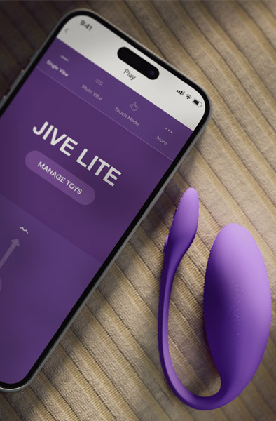 We-Vibe Jive Lite Lila - Ferngesteuerter Vibrator 4