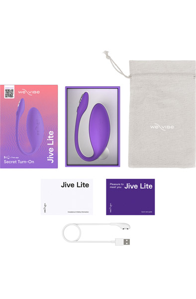 We-Vibe Jive Lite Lila - Ferngesteuerter Vibrator 6