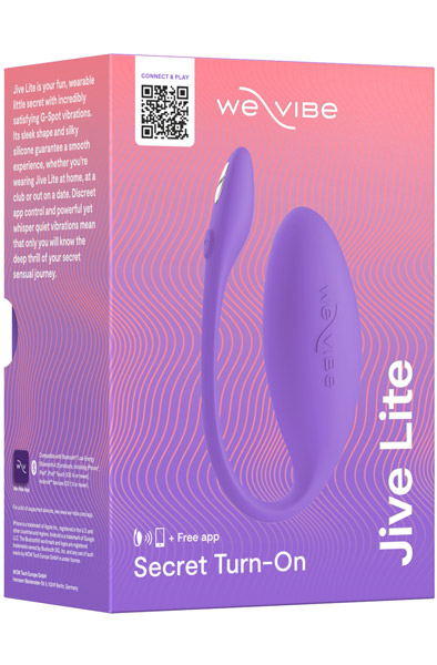 We-Vibe Jive Lite Lila - Ferngesteuerter Vibrator 7