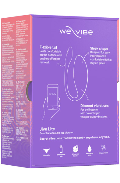 We-Vibe Jive Lite Lila - Ferngesteuerter Vibrator 8