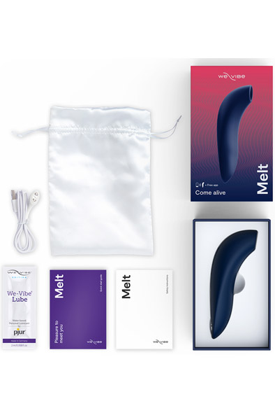 We-Vibe Melt Blau - App-gesteuerter Klitoris-Vibrator 2