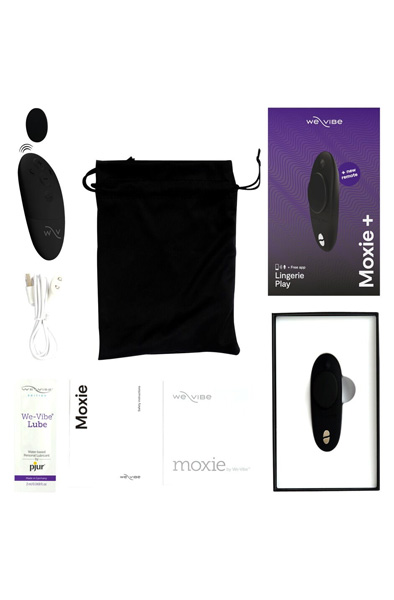 We-Vibe Moxie+ Schwarz - Vibrator für den Slip 5