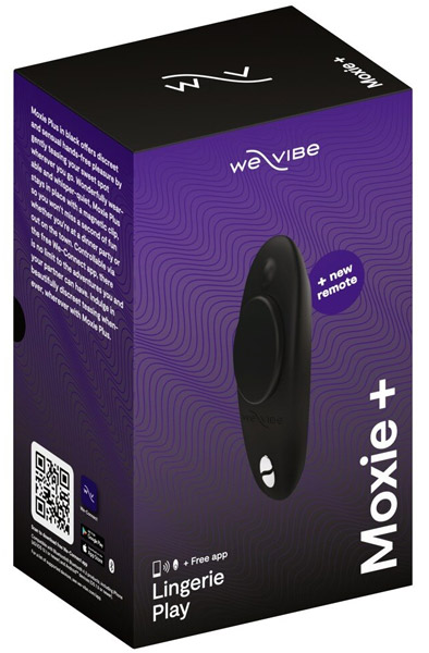 We-Vibe Moxie+ Schwarz - Vibrator für den Slip 7