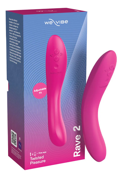 We-Vibe Rave 2 G-Punkt Vibrator in Fuchsia - Vibrator 5