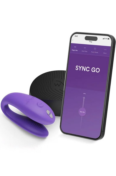 We-Vibe Sync Go Lila - Paarvibrator 1