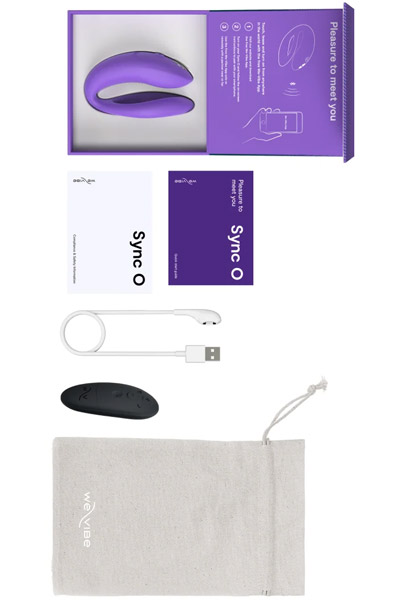 We-Vibe Sync O Lila - Ferngesteuerter Vibrator für Paare 5
