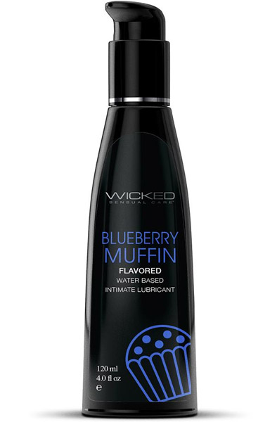 Wicked Aqua Blaubeer Muffin Gleitgel 120ml - Gleitmittel mit Geschmack 2