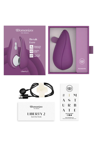 Womanizer Liberty 2 Lila - Luftdruck-Vibrator 7
