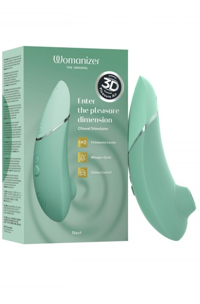Womanizer Next 3D Pleasure Air Stimulator in Salbei - Luftdruck-Vibrator 8
