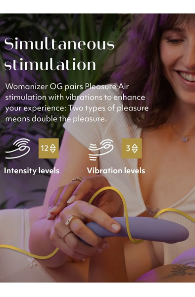 Womanizer OG Aubergine - Luftdruck-Vibrator 3