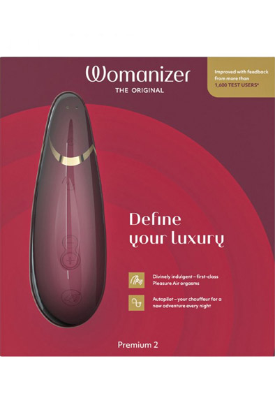 Womanizer Premium 2 Klitorisstimulator Rot - Luftdruck-Vibrator 5