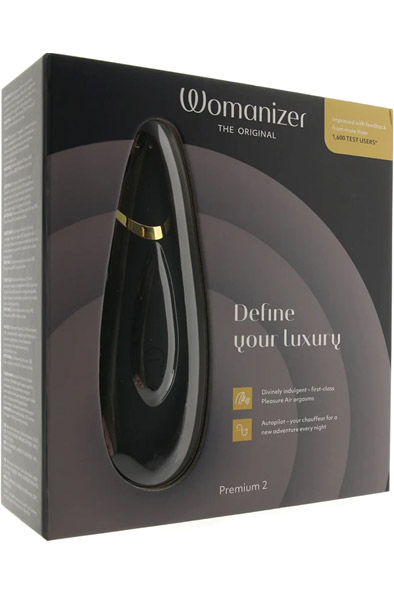 Womanizer Premium 2 Klitorisstimulator Schwarz - Luftdruck-Vibrator 4