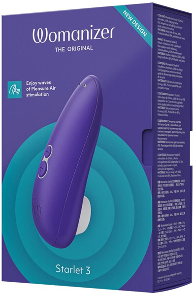Womanizer Starlet 3 Blau - Luftdruck-Vibrator 8