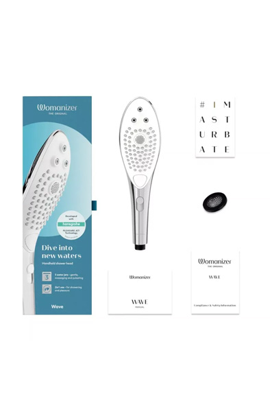Womanizer Wave Duschkopf Chrom - Klitoris-Stimulator 8