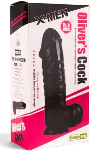 X-Men Cock Schwarz 31 cm - XL Dildo 2