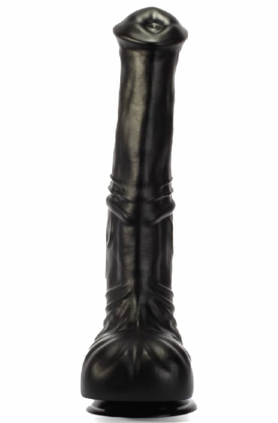 X-Men David's Cock Black 31,5 cm - Drachen-Dildo 5