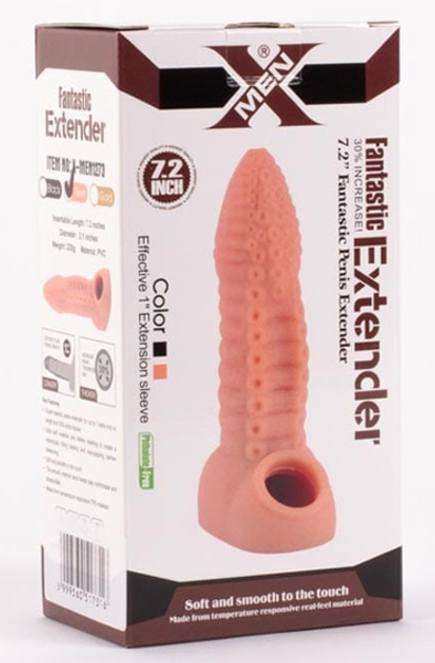 X-Men Fantastischer Monster-Penisverlängerer 18 cm - Penisverlängerung/Penishülle 7