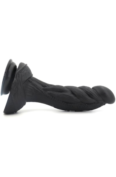 X-Men Flamingo Schwanz Schwarz 27 cm - Drachen-Dildo 3