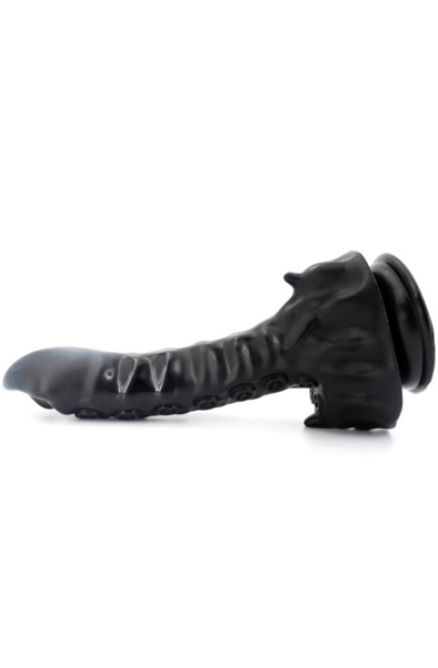 X-Men Oktopus Dildo Schwarz 28 cm - Drachen-Dildo 4
