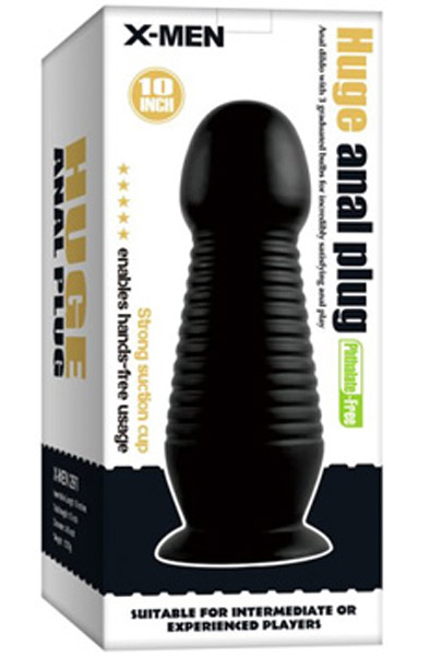 X-Men Riesiger Analplug Schwarz 26 cm - XL Buttplug 4