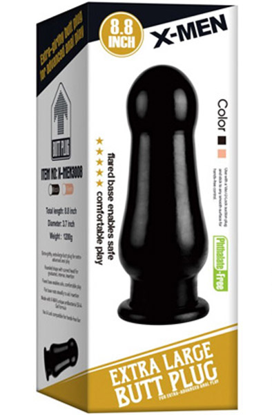 X-Men Rounded XL Butt Plug 22,5 cm - XXL-Analplug 4
