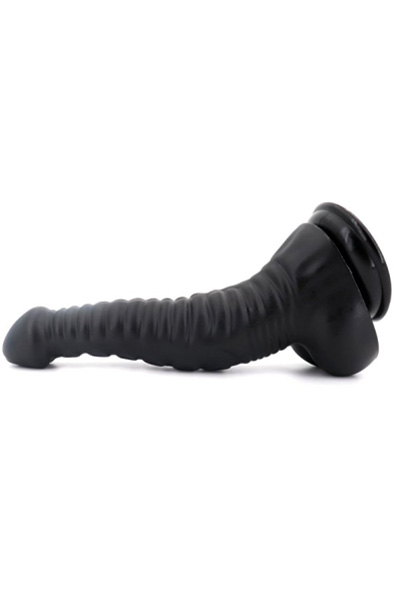 X-Men Sauger Cock Schwarz 31 cm - Drachen-Dildo 4