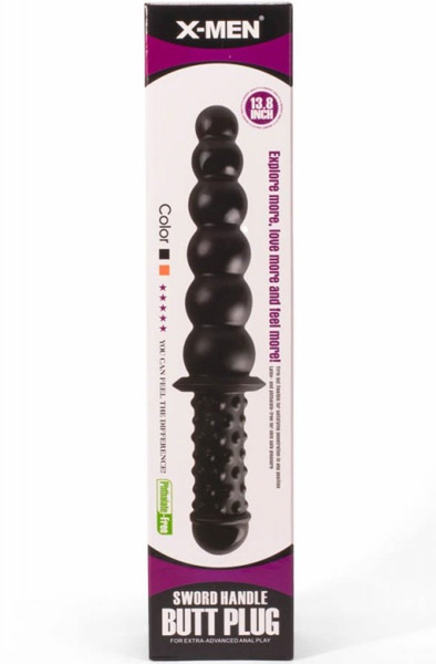 X-Men Schwertgriff Analplug 35 cm - XL Buttplug 3