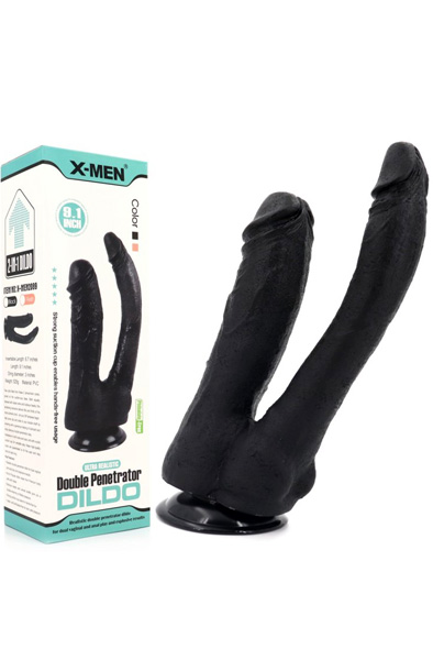 X-Men Ultra-realistischer DP Dildo 24 cm - Doppel-Dildo 4