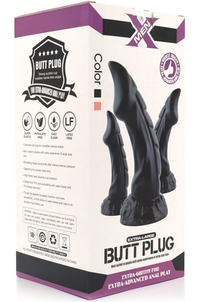 X-Men XL Butt Plug Anal Dildo 24 cm - Monster-Dildo 5