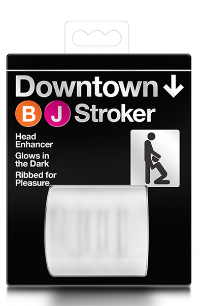 X5 Men Downtown Bj Stroker Transparent - Oral-Masturbator 2