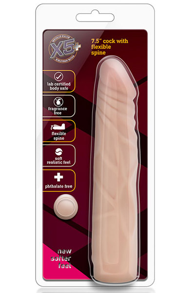 X5 Plus Schwanz mit flexiblem Kern 19 cm - Dildo 3