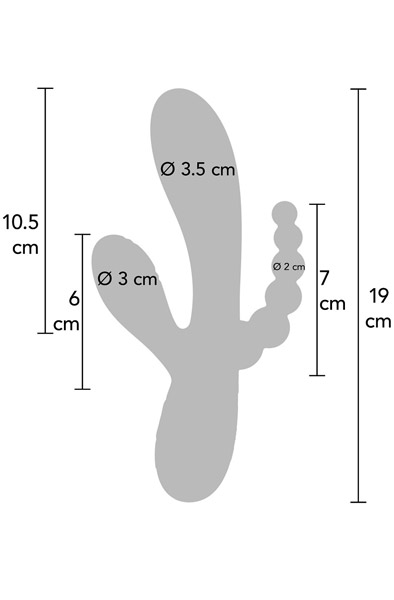 Xocoon Triple Love Vibrator - Rabbit-Vibrator 7