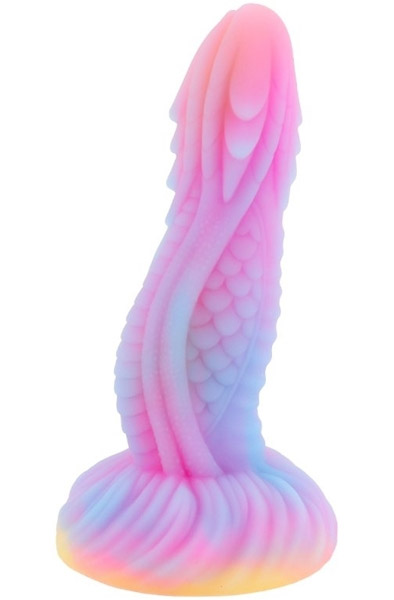 Ydrik Luminescent Dildo 19 cm - Drachen-Dildo 1