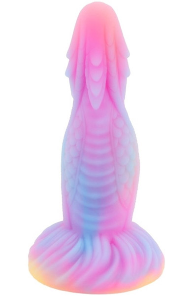 Ydrik Luminescent Dildo 19 cm - Drachen-Dildo 4