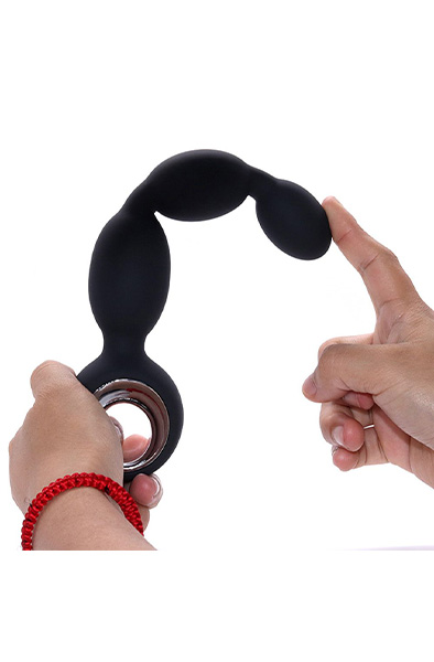 Zenn Anal-Vergnügen Vibrator 21,5 cm - Vibrierende Analperlen 5