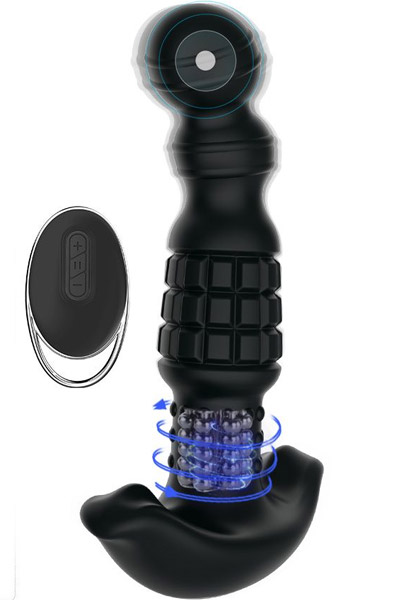 Zenn Analvergnügen Rotierender P-Punkt Vibrator - Prostatastimulator 1