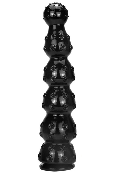 Zeus Dildo Schwarz 40 cm - Extra dicker Anal-Dildo 1