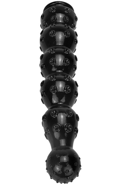 Zeus Dildo Schwarz 40 cm - Extra dicker Anal-Dildo 4