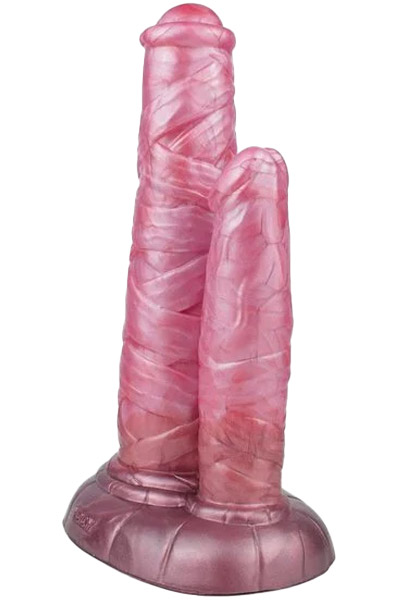 Zombidick Metallischer Dildo 25 cm - Drachen-Dildo 2