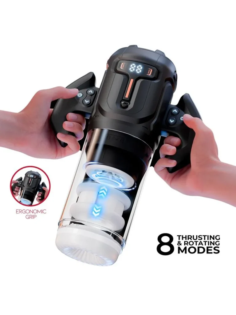 Zyon Stoß- und Rotationsmasturbator - Automatischer Masturbator 5